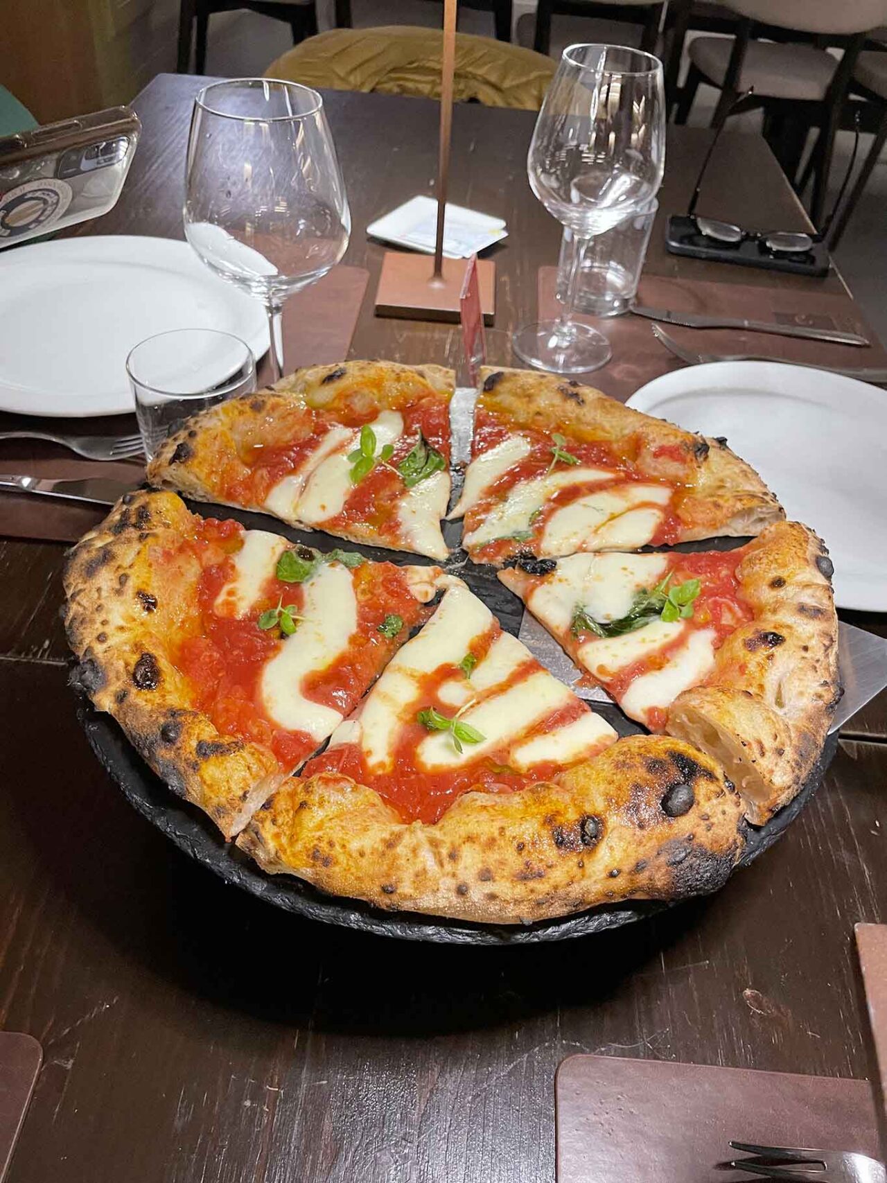 la margherita della pizzeria La Contrada a Aversa nel Girone H del Campionato della Pizza 2024