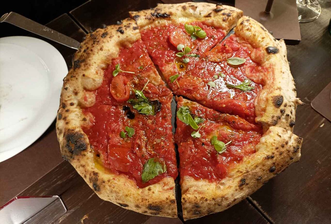 la marinara della pizzeria La Contrada a Aversa nel Girone H del Campionato della Pizza 2024