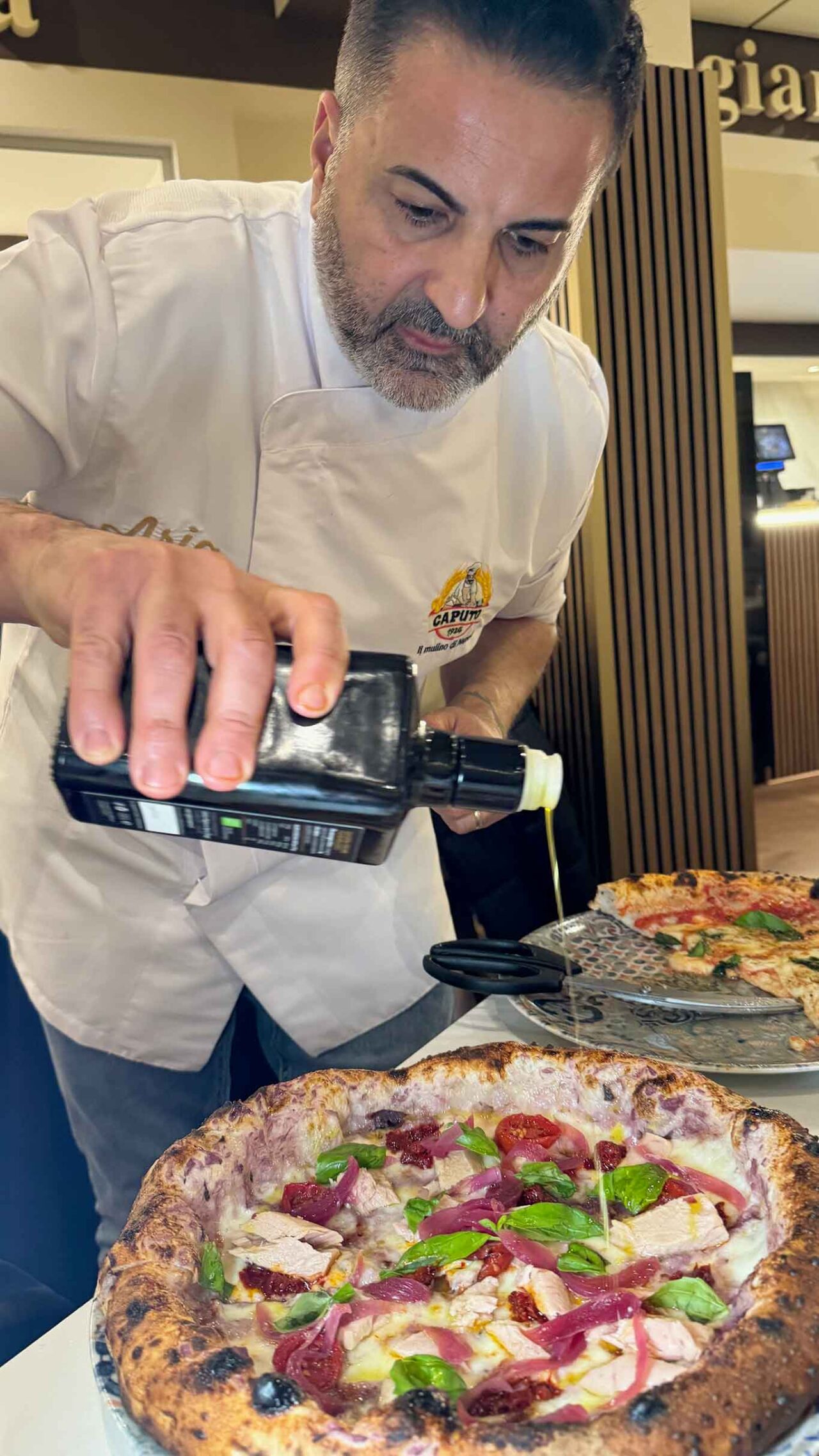 la pizza Verso Tropea della  pizzeria Vincenzo Fotia a Siderno in Calabria