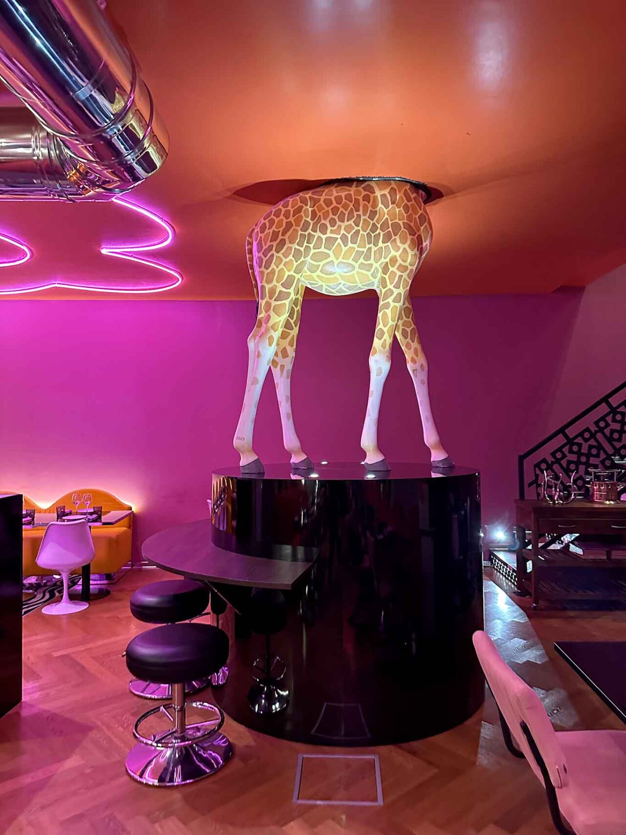ristorante Piperita a Milano: giraffa