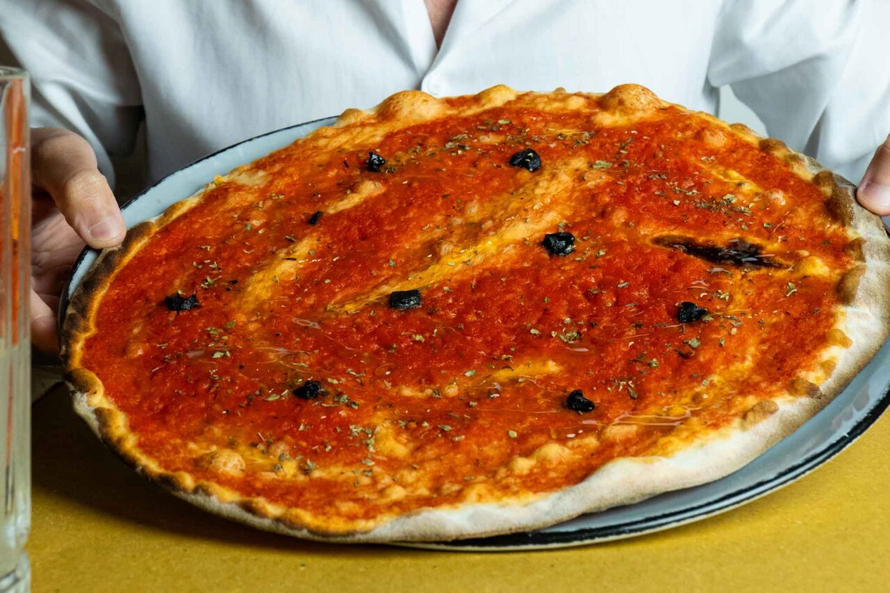 MarinEra con aglio nero della pizzeria Cimarra 4 a Roma 