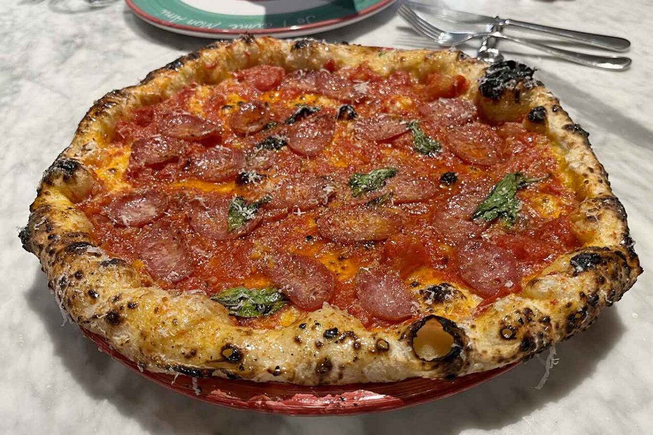 Le migliori pizze in Campania: diavola di Concettina ai Tre Santi