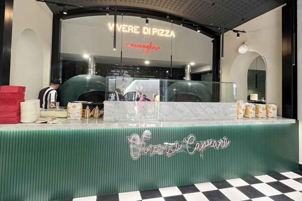 i forni della pizzeria di Vincenzo Capuano a Torino